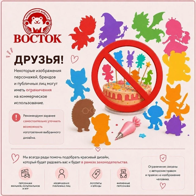 Памятка о дизайне тортов